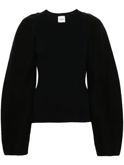 Nanushka Yarah Layered Top In Black