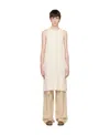 Nanushka Zeno Ribbed-knit Midi Dress In Nude