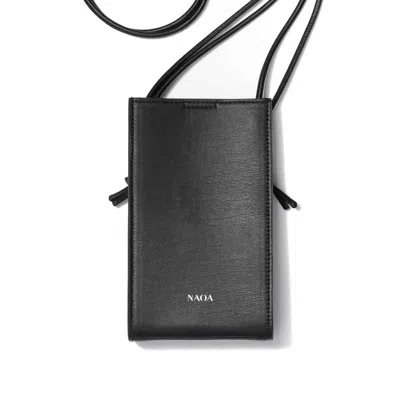 Naoa Women's Phone & Essentials Crossbody Bag Black