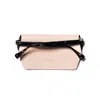 Naoa Women's Slim Glasses Case Nude Pink In Pink