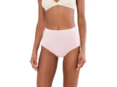 Naomi & Nicole No Show No Lines Brief Women's Underwear Veiled Rose: 2xl In Pink