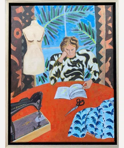 Naomi Munuo The Brief Original Framed Artwork