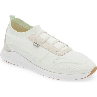 Naot Adonis Slip-on Sneaker In White/mint Knit