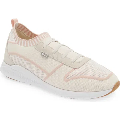 Naot Adonis Slip-on Sneaker In White/pink Knit