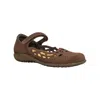 Naot Agathis Mary Jane Flat In Brown