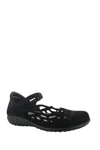 Naot Agathis Mary Jane Flat In Black