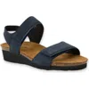 Naot Aisha Wedge Sandal In Blue