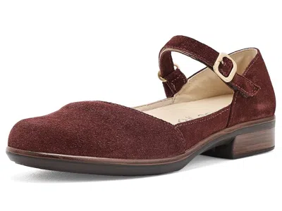 Naot Amihan Women's Flat Shoes Cabernet Suede: Eu 40 (us Women's 9) M In Red