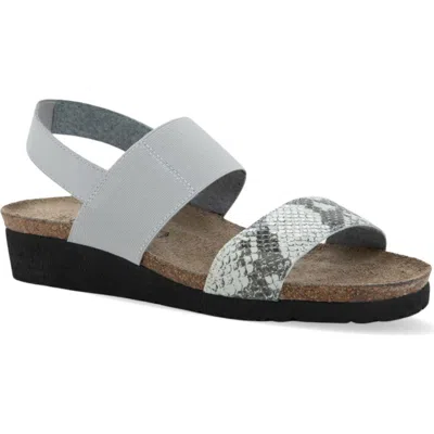 Naot Amy Slingback Sandal In Gray