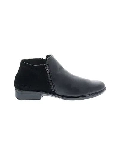 Pre-owned Naot Ankle Boots In Black