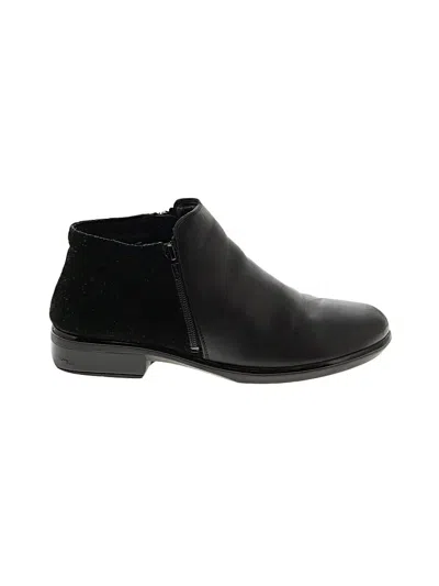 Pre-owned Naot Ankle Boots In Black