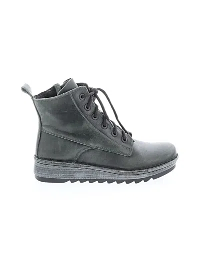 Pre-owned Naot Ankle Boots In Gray