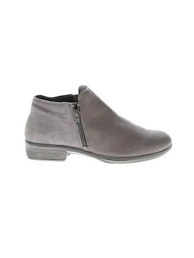 Pre-owned Naot Ankle Boots In Gray