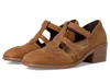 Naot Authentic T-strap Pump In Brown