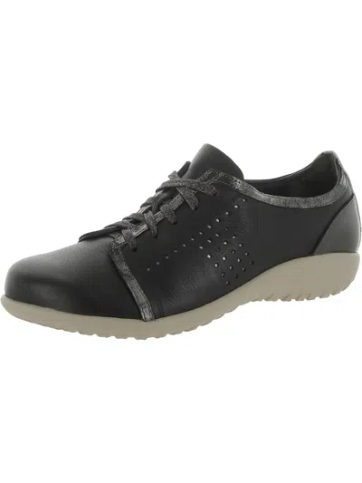 Naot Avena Womens Leather Comfort Casual And Fashion Sneakers In Black