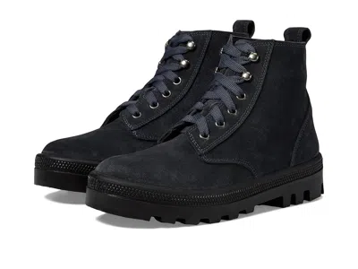 Naot Canoe Lug Boot In Charcoal Suede