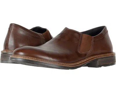 Naot Director 80023-e64 Men's Brown Leather Slip On Formal Shoes Rhs4476