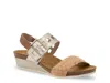 Naot Dynasty Wedge Sandal In Brown
