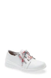 Naot Elios In White In White Leather/floral