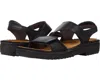 Naot Enid 63082-277 Sandals Womens Us 8 Black Leather Adjustable Straps Zpo3264 In Black