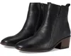 Naot Ethic Boots Women's 9 Black Leather Zipper Almond Toe Ankle Bootie Zpo3157