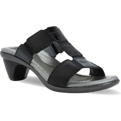 Naot Form Sandal In Black