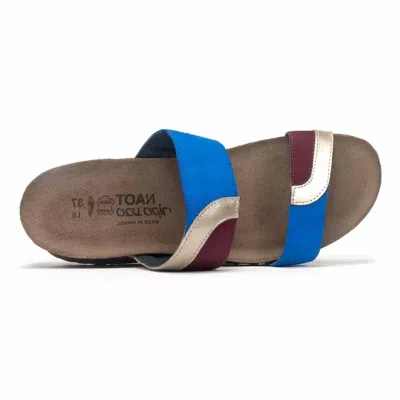 Naot Frankie In Gold Blue Red In Multi