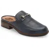 Naot Halny Mule In Soft Ink Leather
