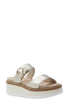Naot Halvah Platform Wedge Sandal In Multi