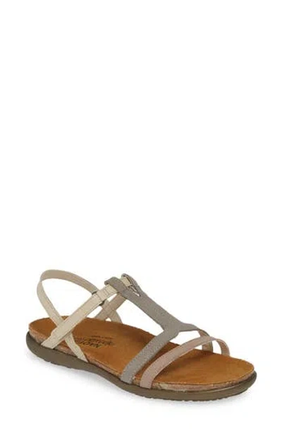 Naot Judith Sandal In Stone/light Grey/beige