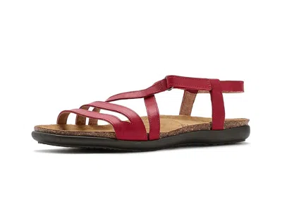 Naot Julie Women's Sandals Red Kiss Leather: Eu 42 (us Women's 11) M In Burgundy