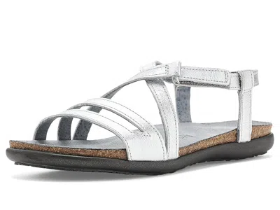 Naot Julie Women's Sandals Silver Soft Leather: Eu 37 (us Women's 6) M