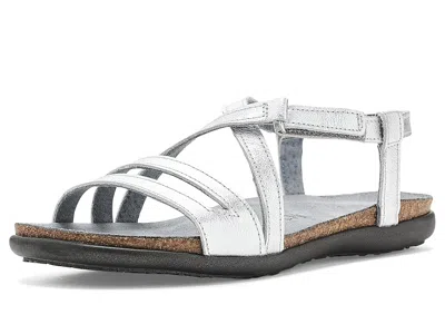 Naot Julie Women's Sandals Silver Soft Leather: Eu 42 (us Women's 11) M