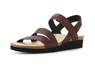 Naot Kayla Arch Pro Women's Wedge Shoes Cognac Soft Leather: Eu 40 (us Women's 9) M In Brown