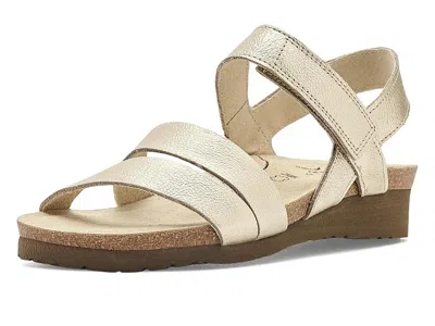 Naot Kayla Arch Pro Women's Wedge Shoes Gold Radiant Leather: Eu 38 (us Women's 7) M