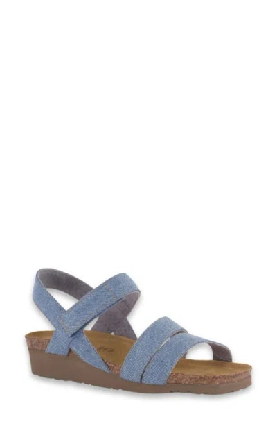 Naot 'kayla' Sandal In Blue