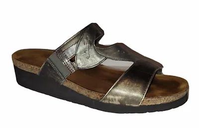 Naot Kimberly Wedge In Metal In Multi