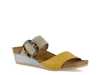 Naot Kingdom Wedge Sandal In Multi