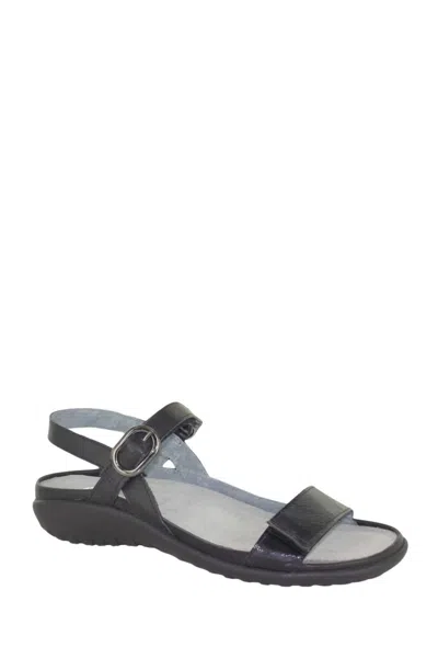 Naot Koru Mozota Sandals In Black Luster In Multi