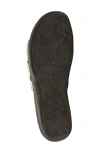 Naot Liv Slide Sandal In Radiant Gold Leather