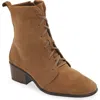 Naot Majesty Lace-up Boot In Acorn Suede