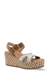 Naot Majorca Platform Sandal In Brown