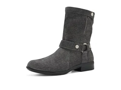 Naot Marin Women's Boots Black Embossed Suede: Eu 42 (us Women's 11) M In Multi