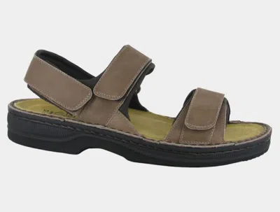 Naot Men's Arthur Sandal In Bark Nubuck In Brown