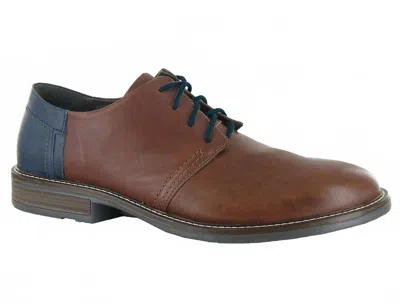 Naot Men's Chief Shoe In Soft Chestnut Ink In Brown