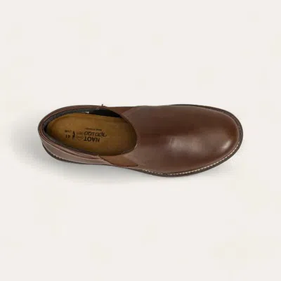 Naot Men's Director Shoe In Toffee Brown In Multi