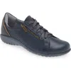 Naot Moko Zip Sneaker In Soft Ink/bark Nubuck