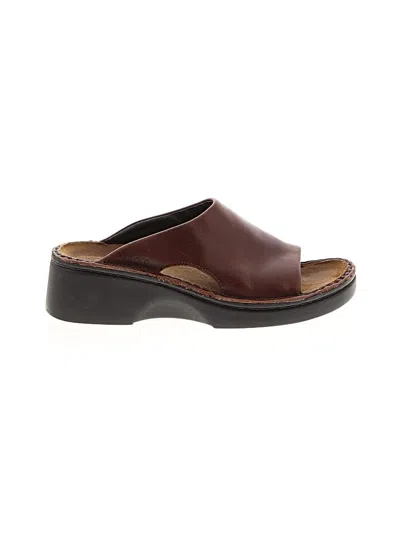 Pre-owned Naot Mule/clog In Brown