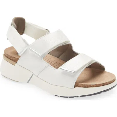 Naot Odyssey Slingback Sandal In White