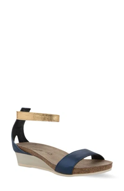 Naot 'pixie' Sandal In Blue